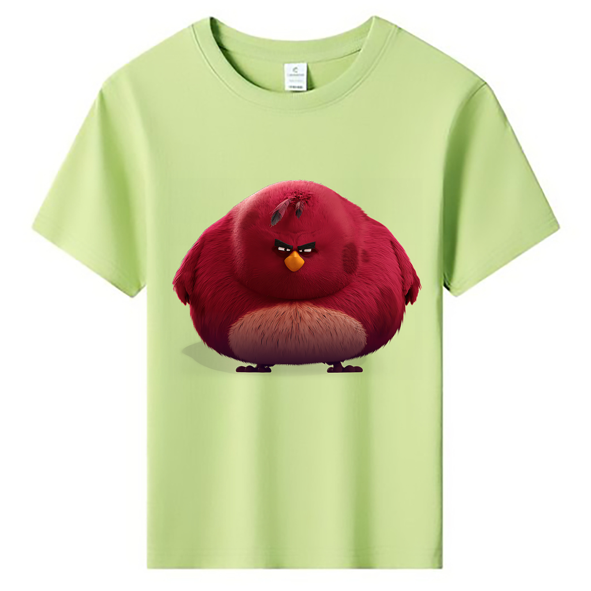 （画像用） Angry Birds アングリーバード 綿100％キッズTシャツ（フロントプリント）